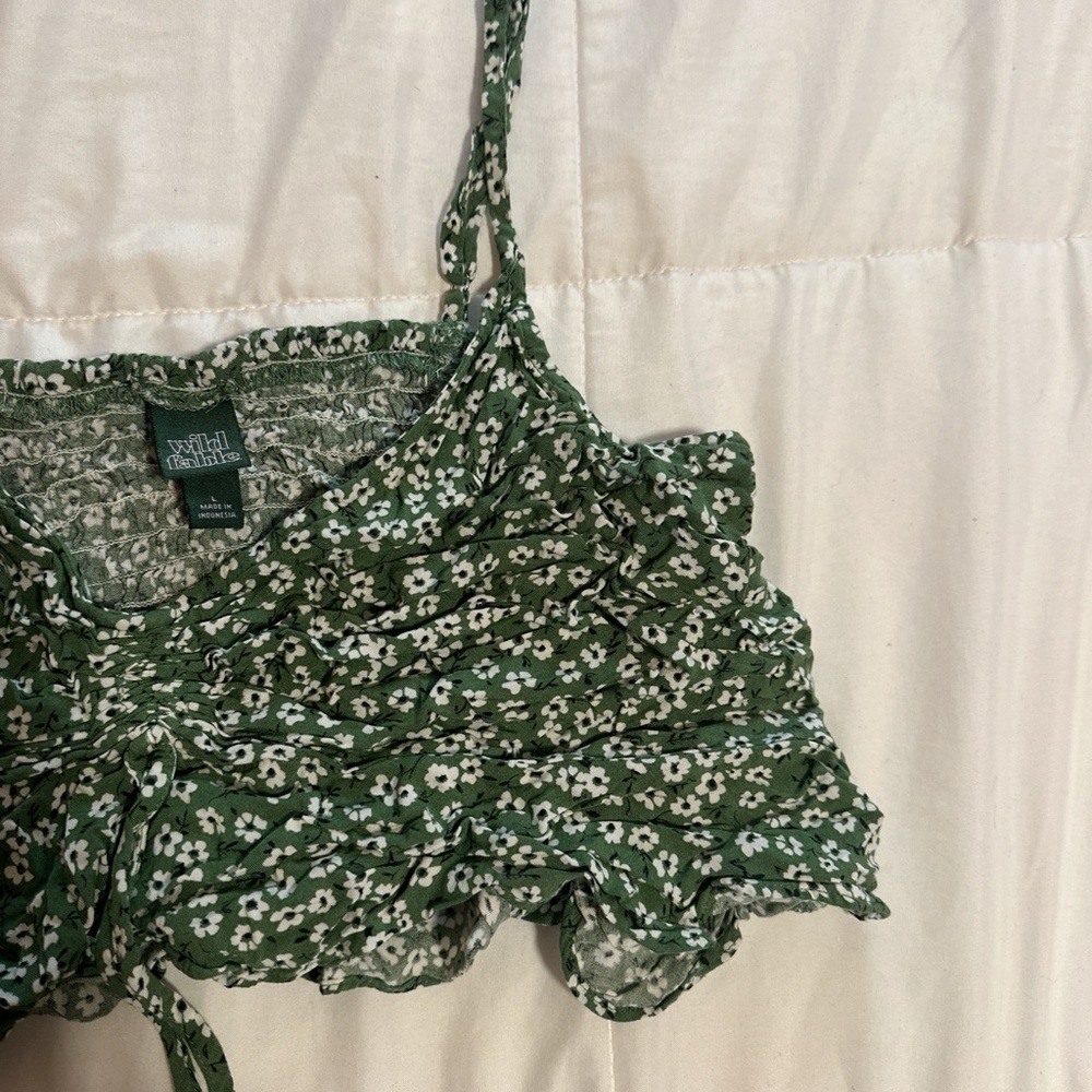 Loose Crop Top Cami